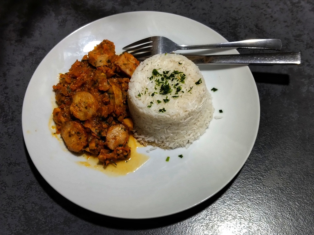 ROUGAIL SAUCISSE DE DINAN 