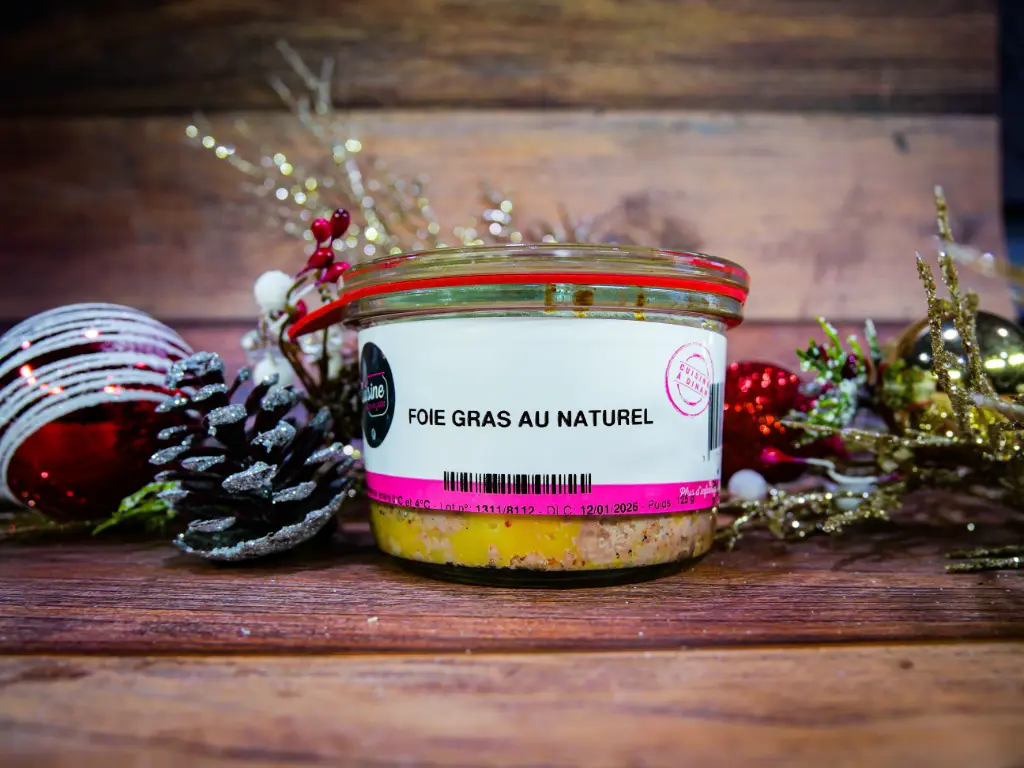 FOIE GRAS AU NATUREL (125 g) 