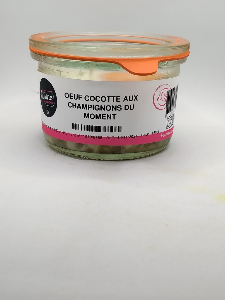 OEUF COCOTTE AUX CHAMPIGNONS DU MOMENT (p2)