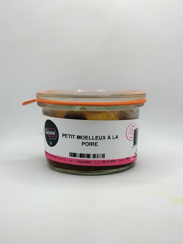 PETIT MOELLEUX À LA POIRE 