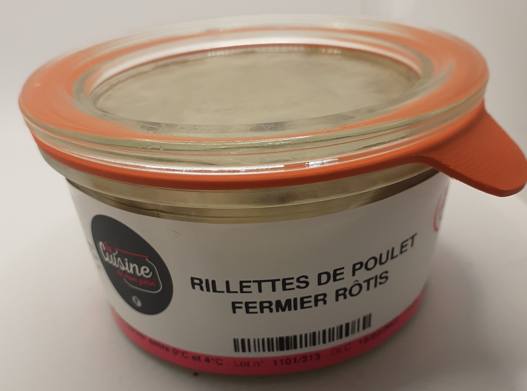 RILLETTES DE POULET RÔTI