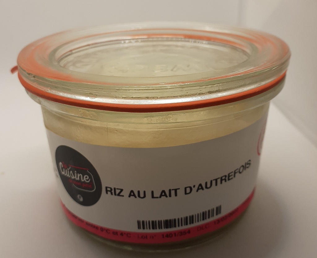 RIZ AU LAIT D'AUTREFOIS 