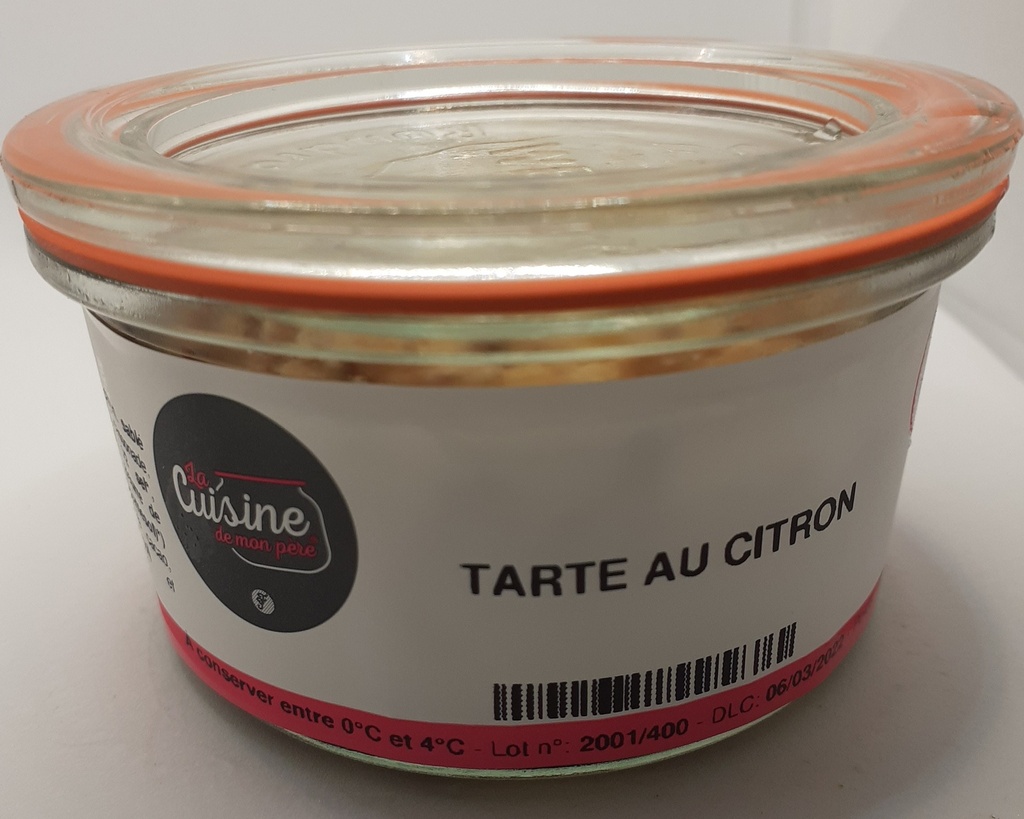 TARTE AU CITRON