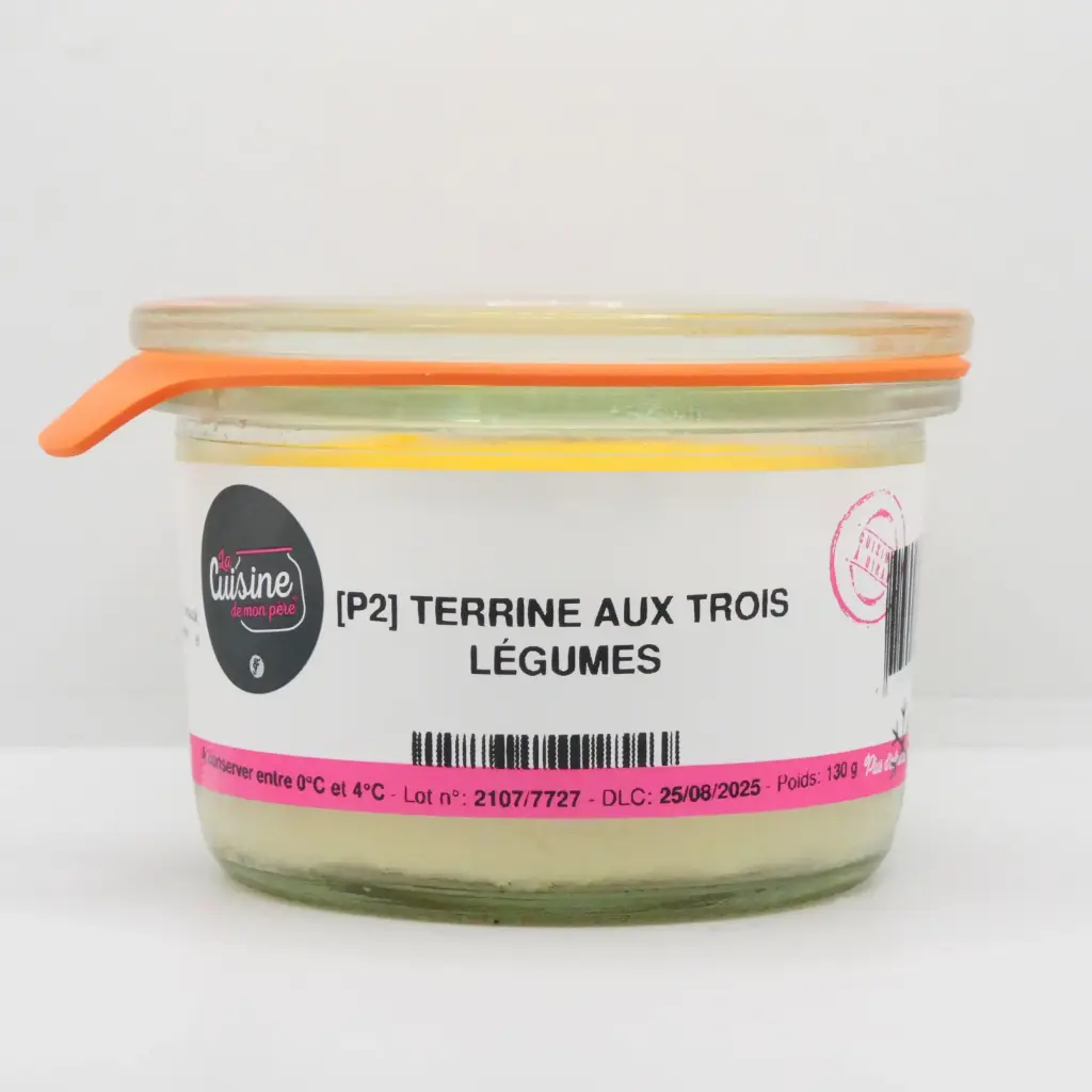 TERRINE AUX TROIS LÉGUMES