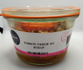 TOMATE FARCIE AU BOEUF 