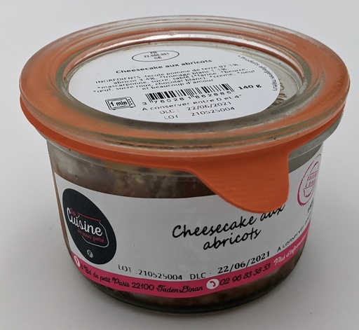 [P2] CHEESECAKE AUX ABRICOTS