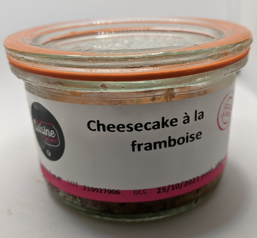 [P2] CHEESECAKE AUX FRAMBOISES 