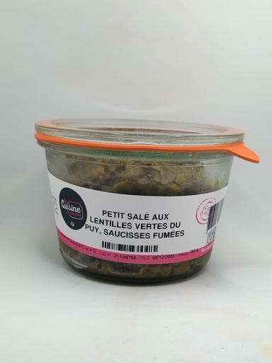 [G2] PETIT SALÉ AUX LENTILLES