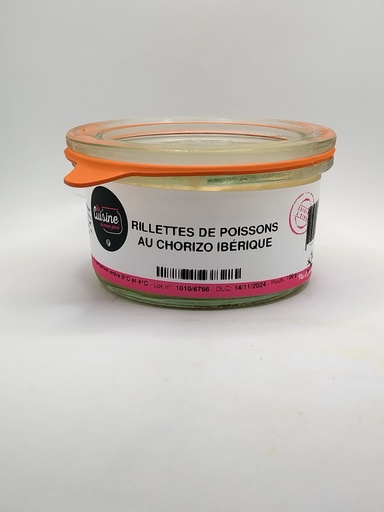 [P1] RILLETTES DE POISSONS AU CHORIZO IBÉRIQUE 