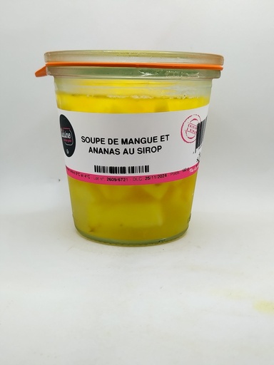 [P3] SOUPE DE MANGUE ET ANANAS  