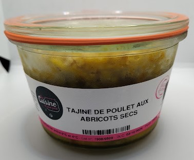 [G2] TAJINE DE POULET AUX ABRICOTS SECS