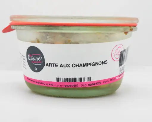 [G1] TARTE AUX CHAMPIGNONS