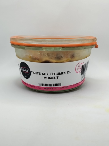 [G1] TARTE AUX LÉGUMES DU MOMENT