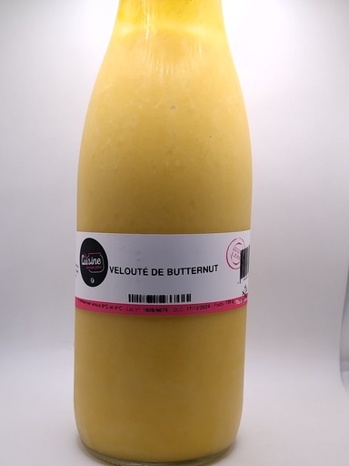 [BTL 75 cl] VELOUTÉ DE BUTTERNUT (btl 75 cL)