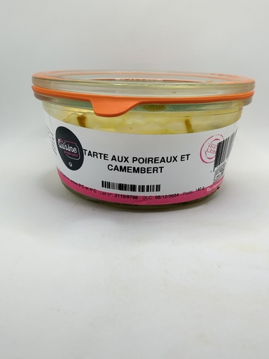 [G1] TARTE AUX POIREAUX ET AU CAMEMBERT 