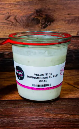 [P3] VELOUTÉ DE TOPINAMBOUR AU FOIE GRAS